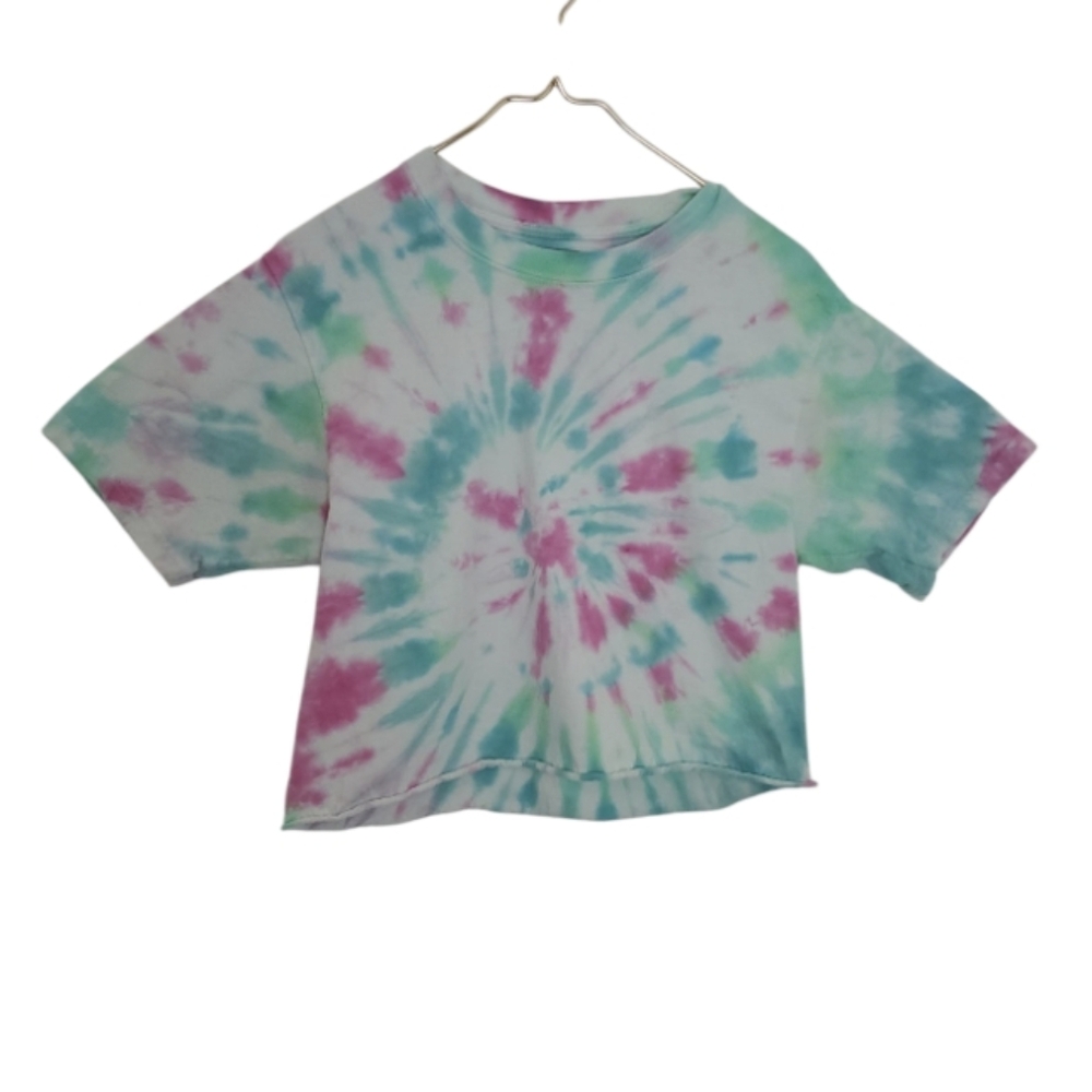 Kirkland Signature. Tie-Dye Blue/Pink T-Shirt. Size M